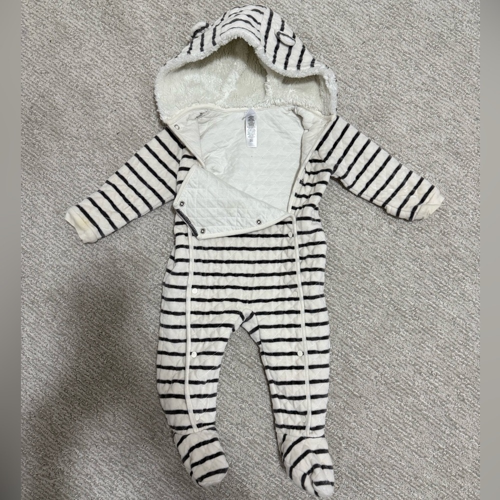Nordstrom One-piece Sherpa Footes Jacket: 9 months